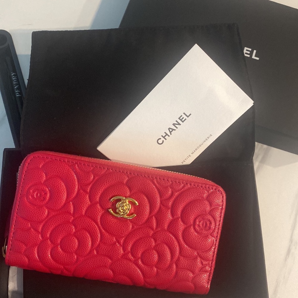 Chanel Pink Fuscia Wallet